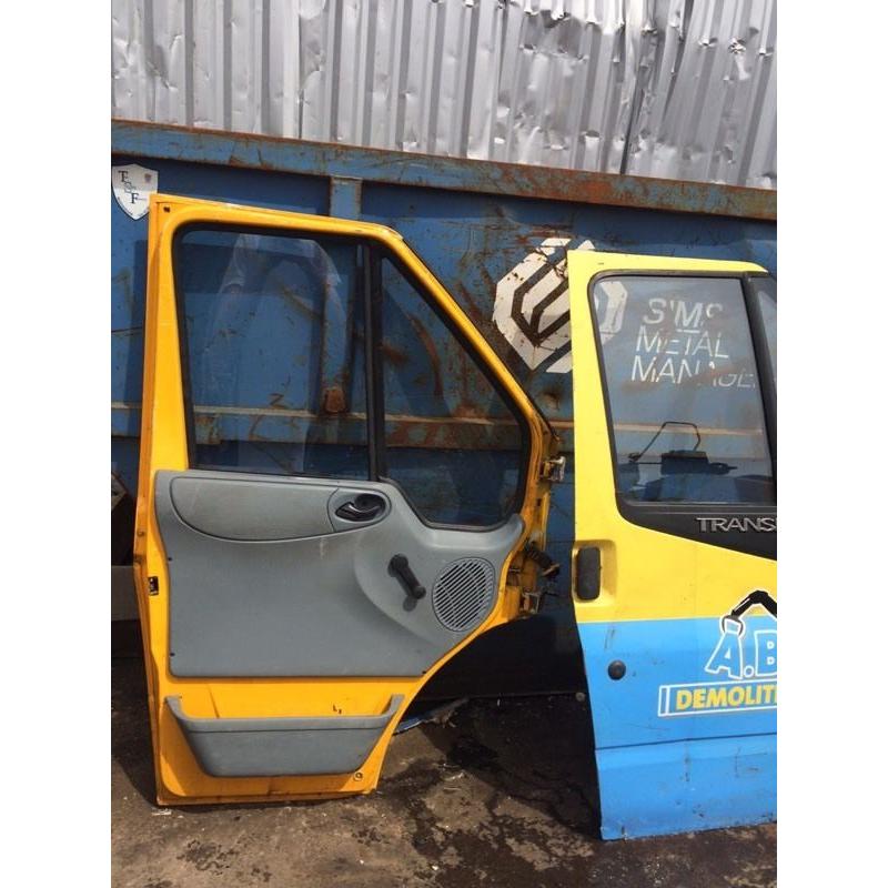 Transit Van/Pick Up Front Doors 2008
