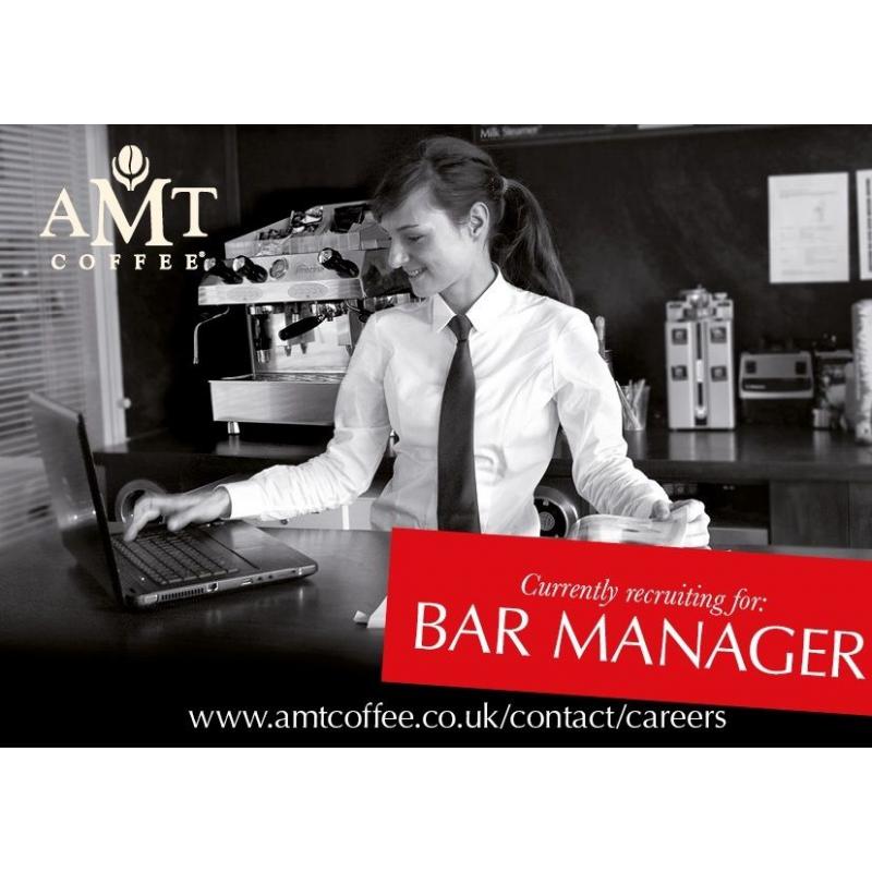 Bar Manager - AMT Coffee - Edinburgh Airport