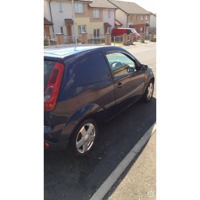 Fiesta van 1.4 diesel bargain.