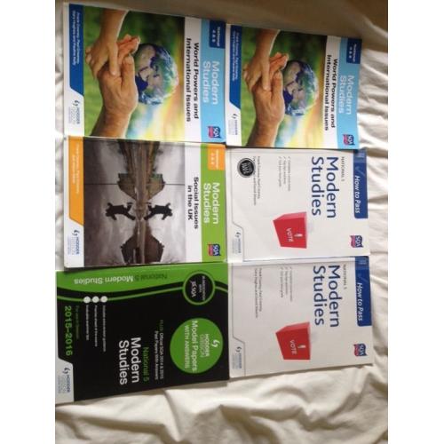 National 5 Modern studies textbooks