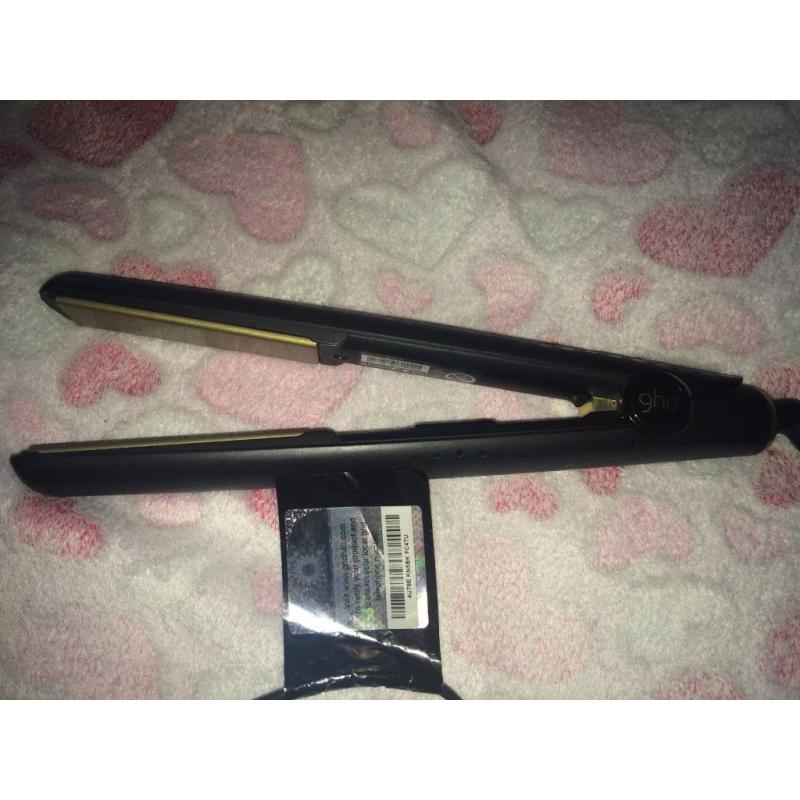 GHD classics gold styler