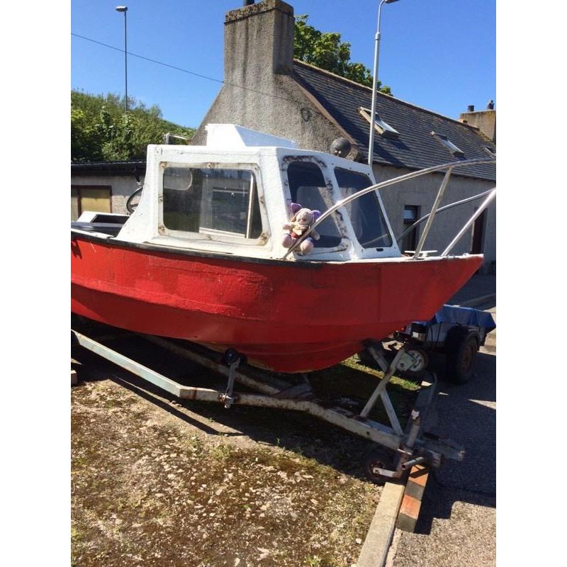 20ft fibreglass boat