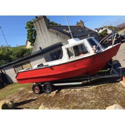 20ft fibreglass boat