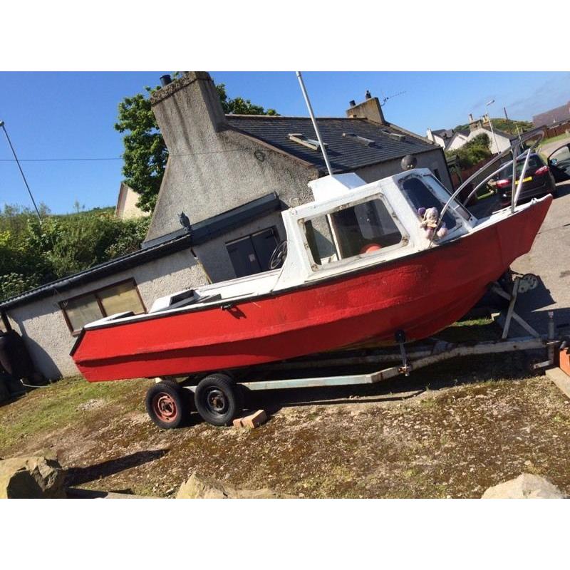 20ft fibreglass boat