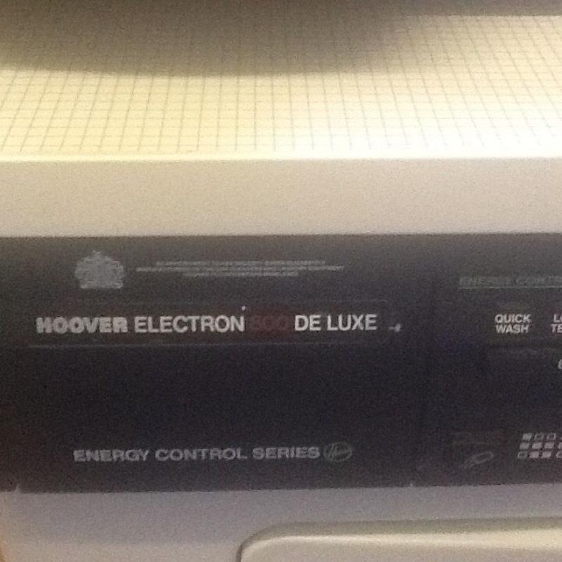 Hoover Electron washing machine