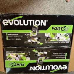 Evolution mitre power saw (new in box never used) fury3