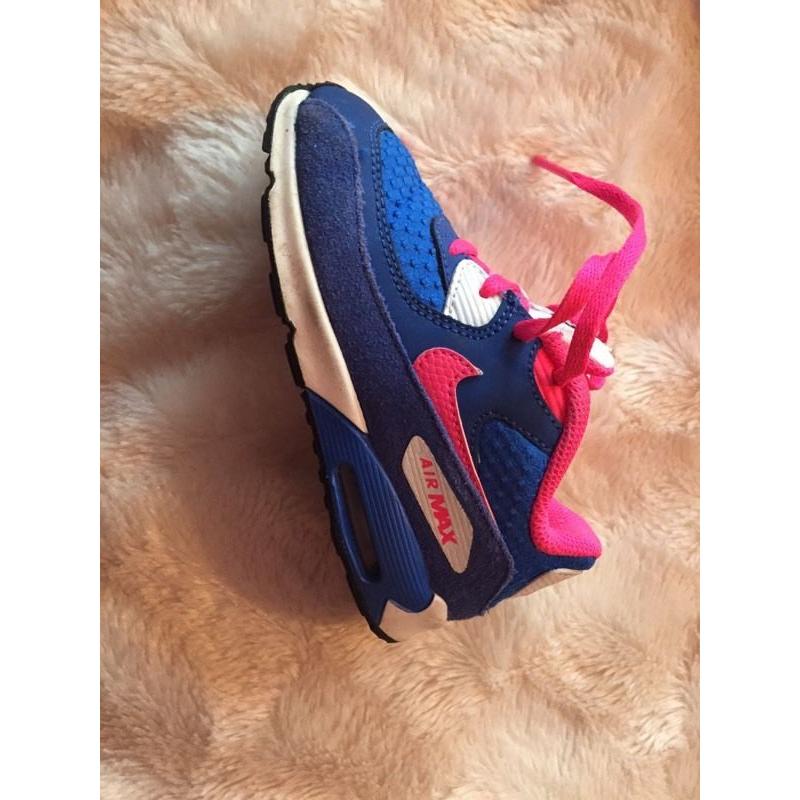 2 x pairs infant air max