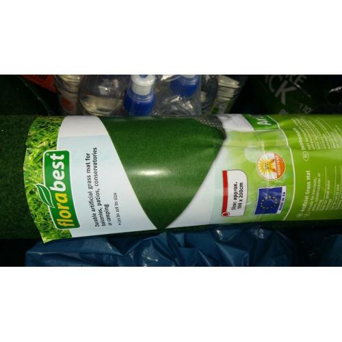 new artificial grass matt x 2
