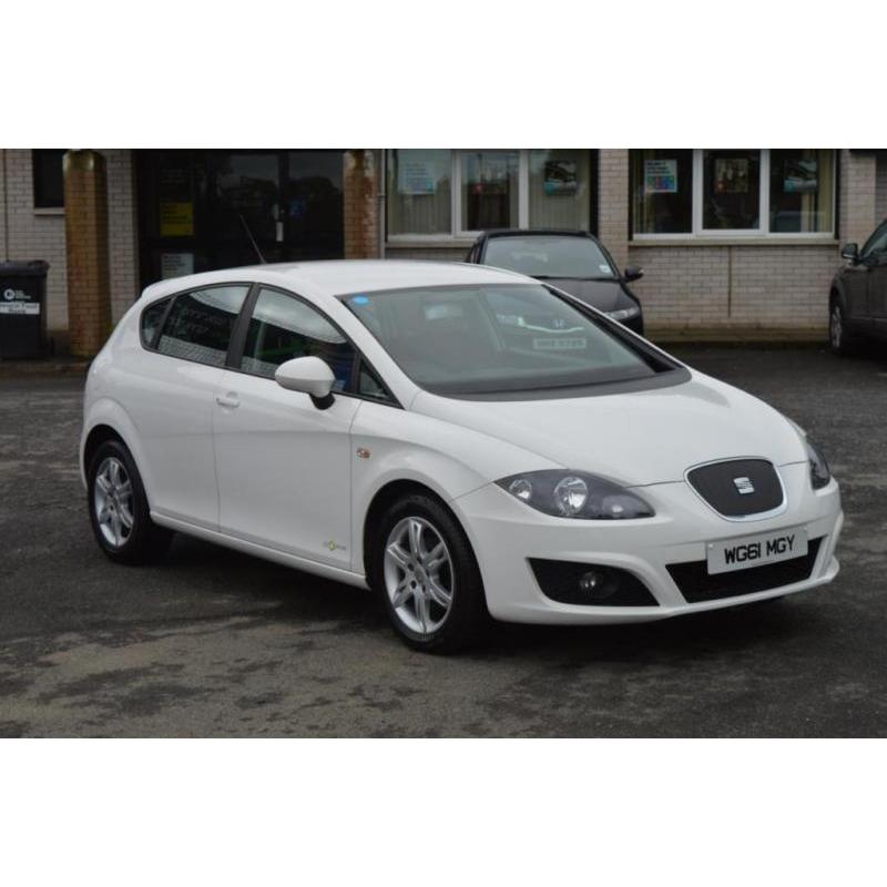 2011 61 SEAT LEON 1.6 CR TDI ECOMOTIVE S AC 5D 103 BHP DIESEL