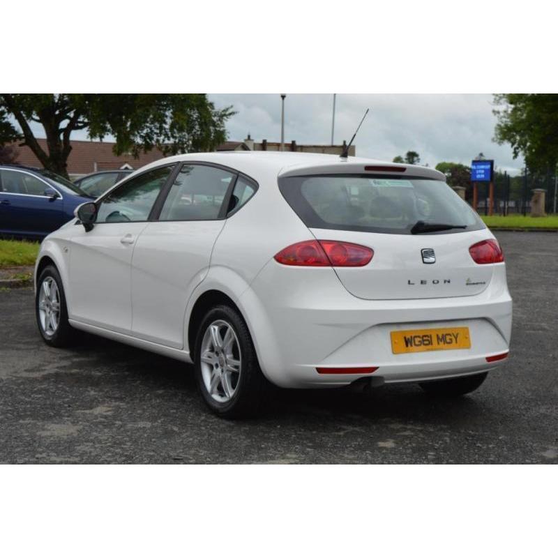 2011 61 SEAT LEON 1.6 CR TDI ECOMOTIVE S AC 5D 103 BHP DIESEL