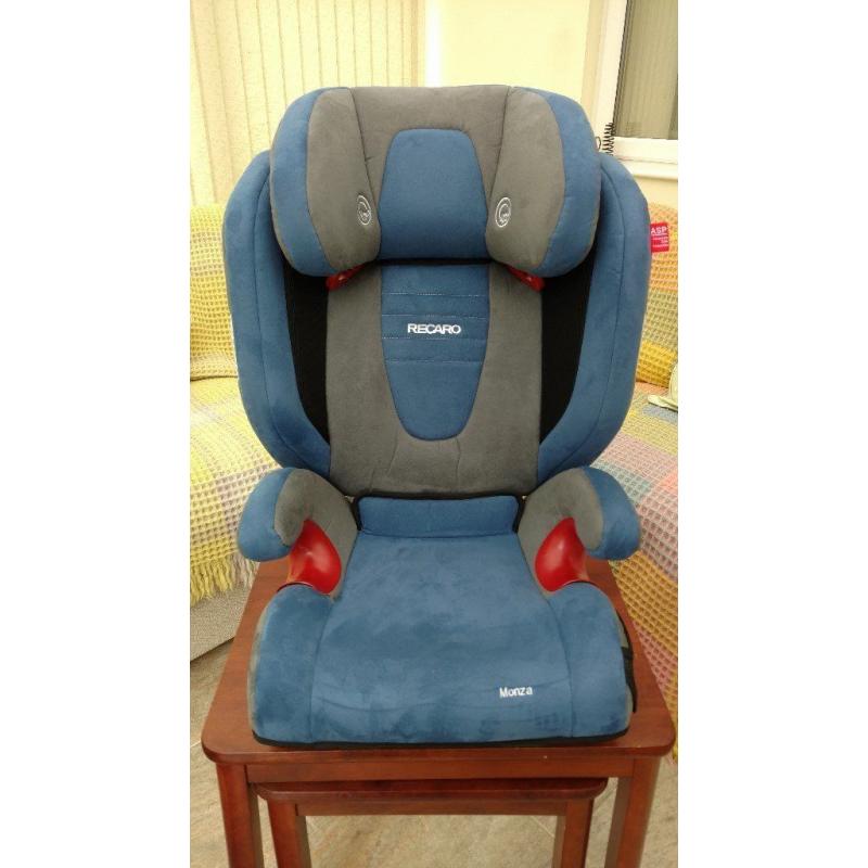 RECARO MONZA CHILD BOOSTER SEAT