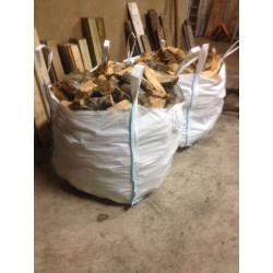 Hardwood applewood firewood logs blocks