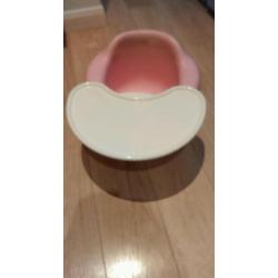Bumbo seat and tray