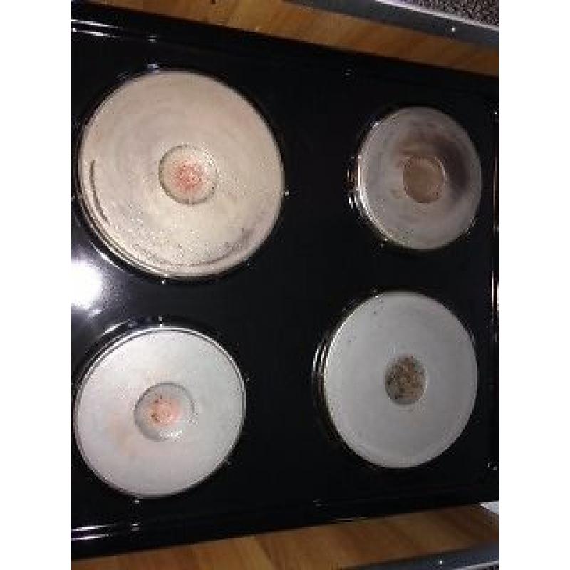 Swan Black Electric Cooker