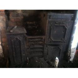 Victorian range cast iron