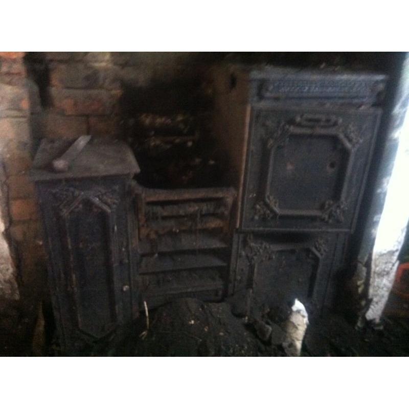 Victorian range cast iron