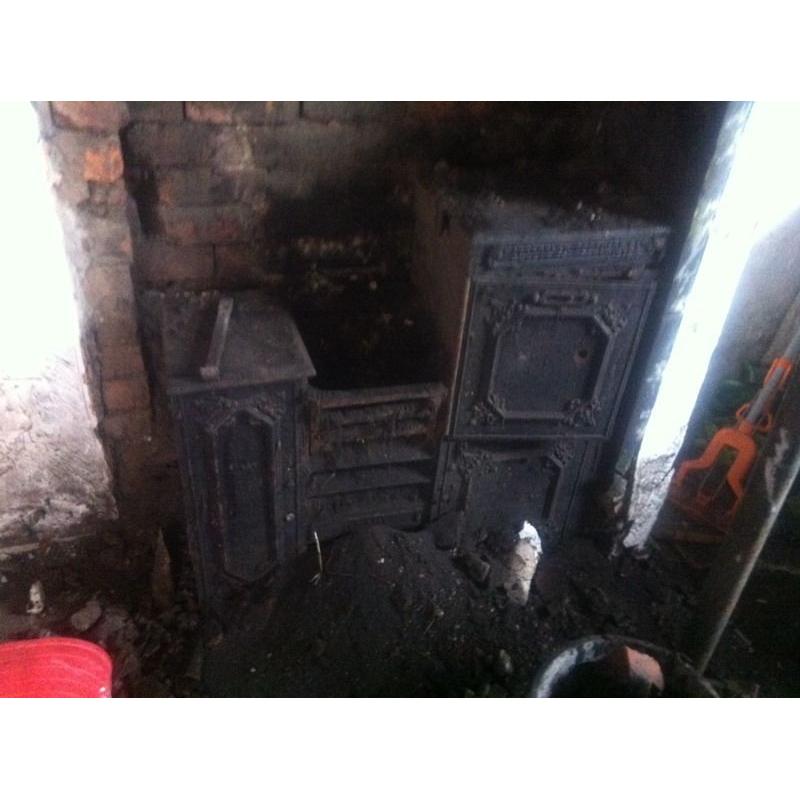 Victorian range cast iron