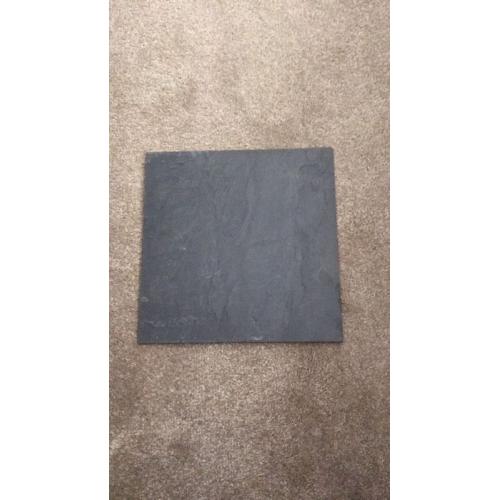 Slate floor tiles