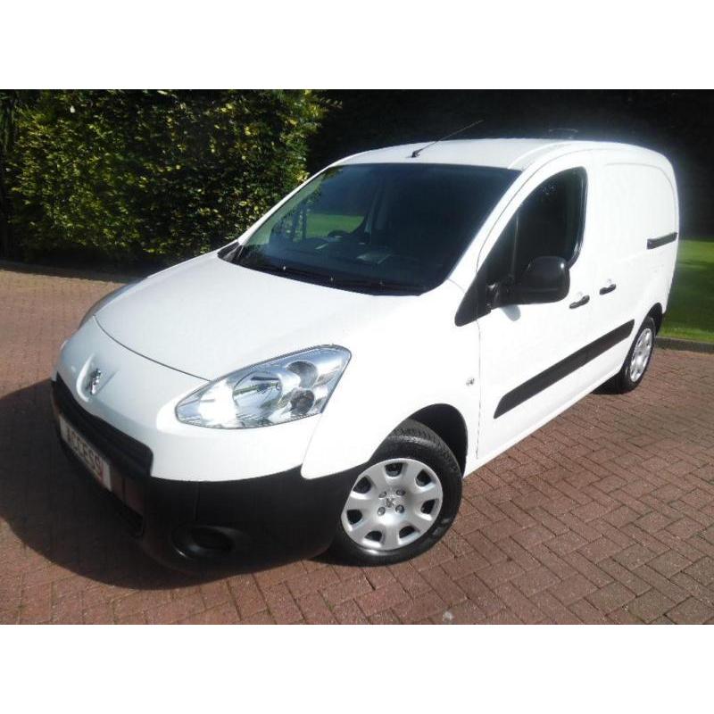 2014 Peugeot Partner L1 625 SE 1.6HDi SWB PANEL VAN WITH 3 SEAT CAB