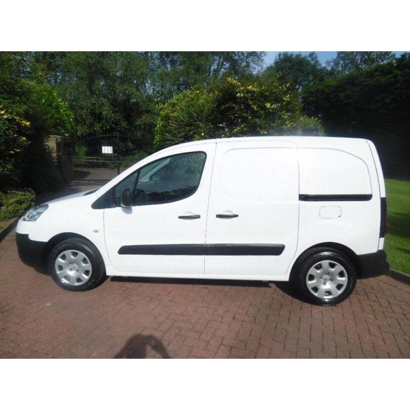 2014 Peugeot Partner L1 625 SE 1.6HDi SWB PANEL VAN WITH 3 SEAT CAB