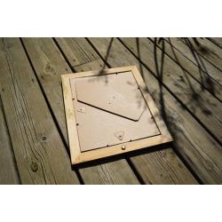 **GOLD FRAME CHALKBOARD**