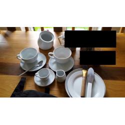 Job Lot - coffee cups, saucers, milk jugs etc