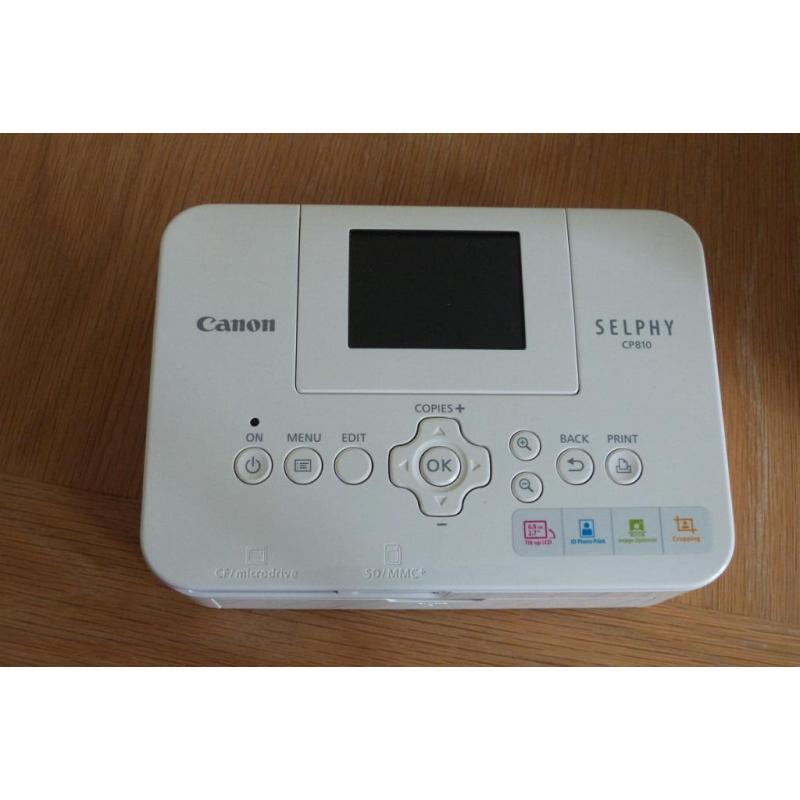 Canon Selphy CP810 compact Photo Printer
