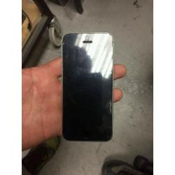 iphone 5s 32gb black/grey for sale