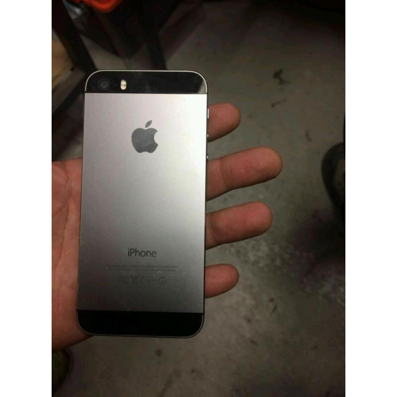 iphone 5s 32gb black/grey for sale