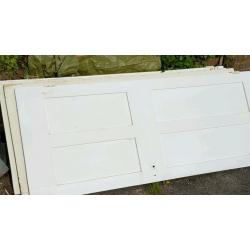 FOUR SOLID HEAVY INTERNAL DOORS