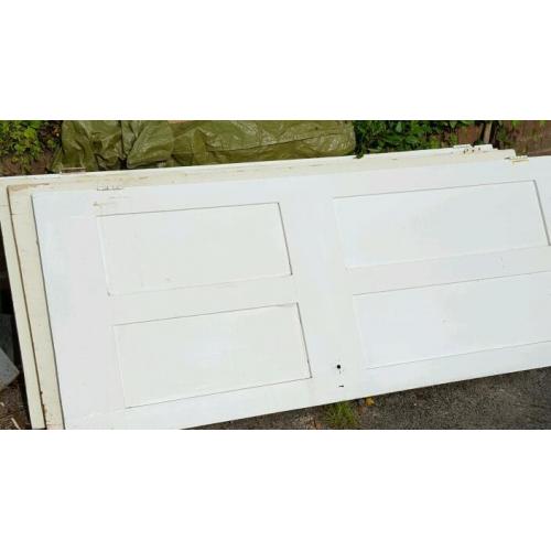 FOUR SOLID HEAVY INTERNAL DOORS