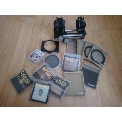Photography equipment - soft box, carry case, filters, lights, stands, backgrounds. Ad 1/3