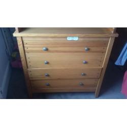 Mamas and Papas baby changing dresser