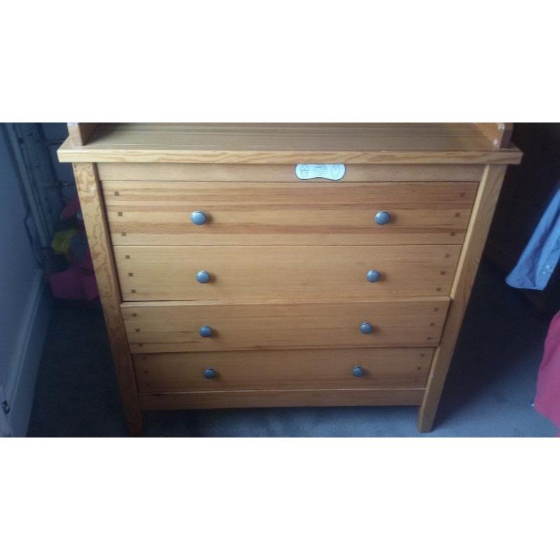 Mamas and Papas baby changing dresser