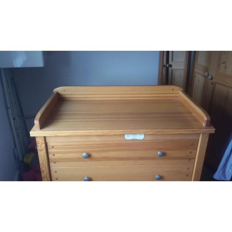 Mamas and Papas baby changing dresser