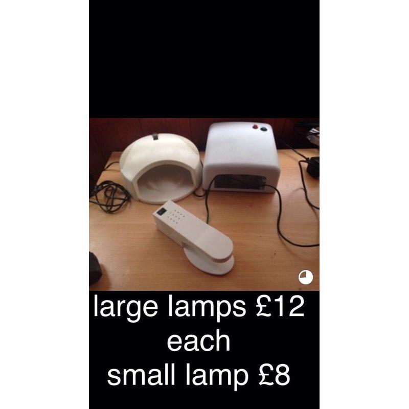 Uv nail lamps for gel