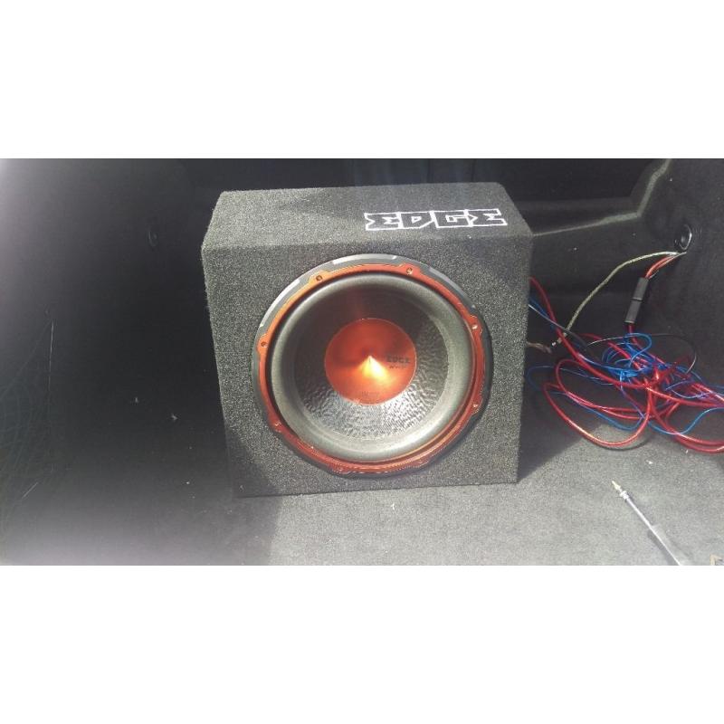 EDGE 900watt sub with build in amp
