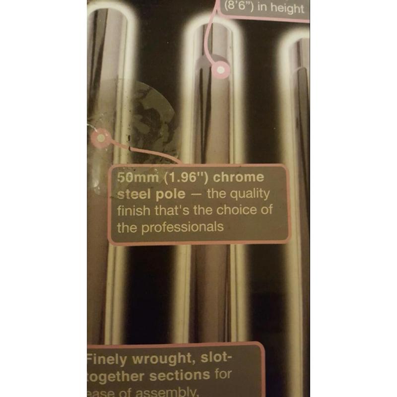 Professional dancing pole