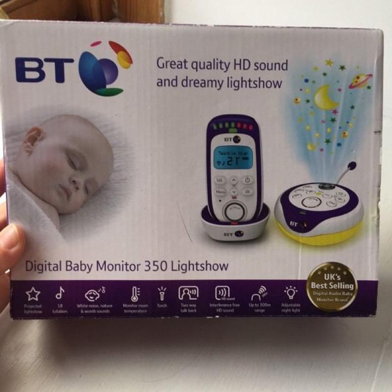 BT baby monitor 350 lightshow