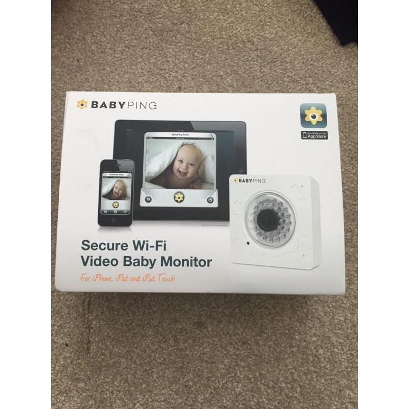 Babyping video baby monitor