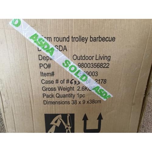 New in box round trolley barbeque