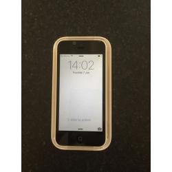 White iPhone 5C on O2