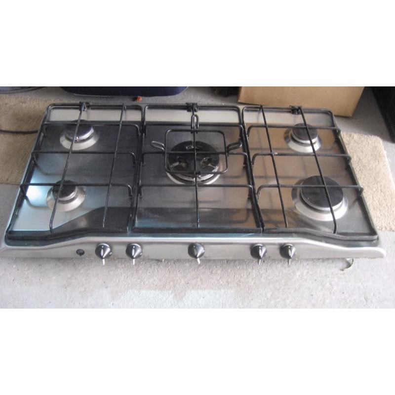 ZANUSSI 5 RING GAS HOB