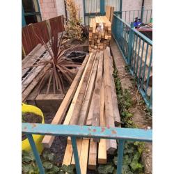 Timber 3 inch by 3 inch and 4 inch by 3 inch