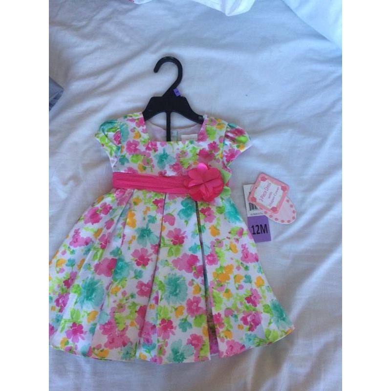 BARGAIN! Designer 2 piece dress 12M