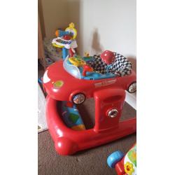 All singing all dancing car walker