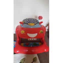 All singing all dancing car walker