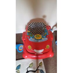 All singing all dancing car walker
