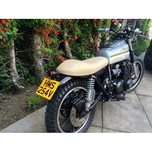 Kawasaki Z500 brat style
