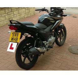 2011 Honda CBF 125cc motorbike 3K miles 125